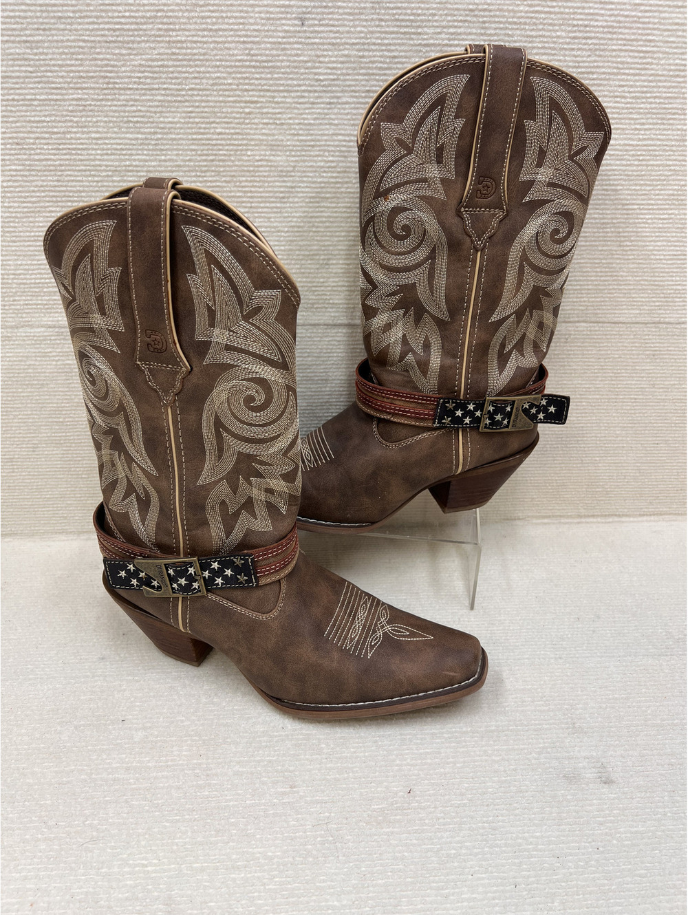 Durango Crush Women's Flag Western Boots DRD0208 Size 9.5M